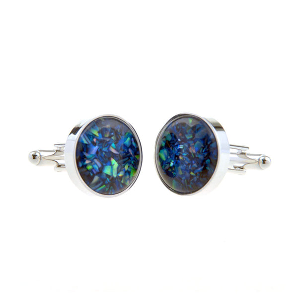 Shells Agate Cufflinks