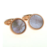 Shells Agate Cufflinks