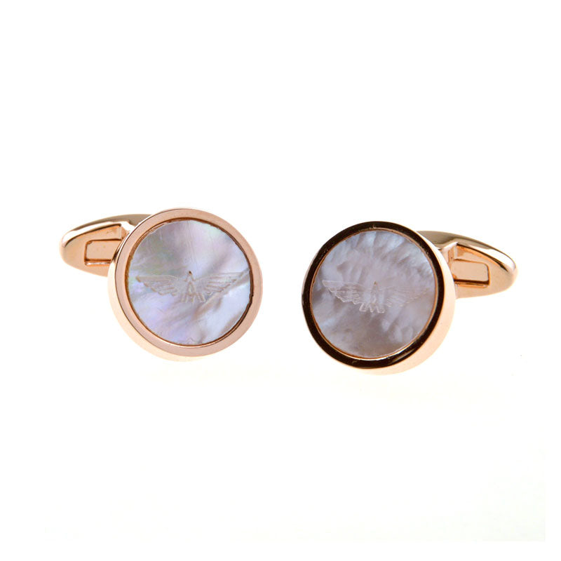 Shells Agate Cufflinks
