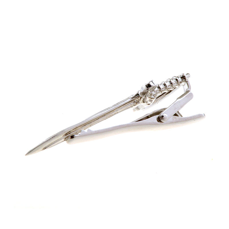 Plain Colour Metal Tie Bars