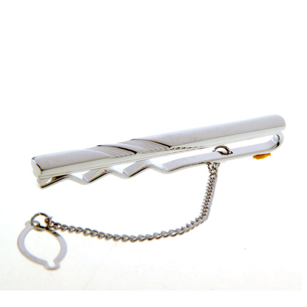 Plain Colour Metal Tie Bars