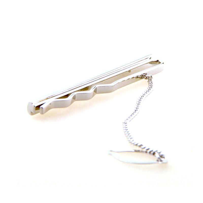 Plain Colour Metal Tie Bars