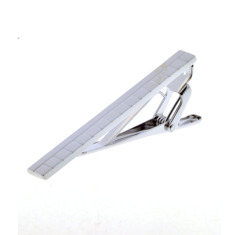 Plain Colour Metal Tie Bars