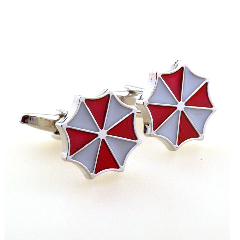 Enamel Dropping Glue Cufflinks