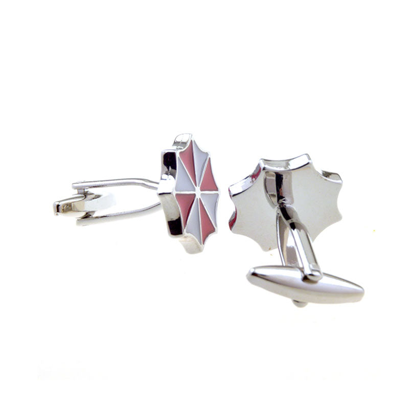 Enamel Dropping Glue Cufflinks