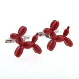 Cartoon Anime Grease Baking Paint Cufflinks
