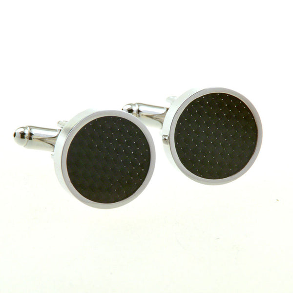 Enamel Dropping Glue Cufflinks