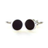 Enamel Dropping Glue Cufflinks