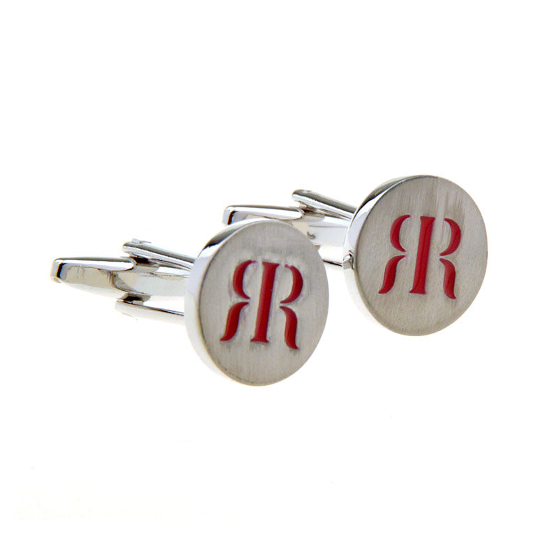 Enamel Dropping Glue Cufflinks