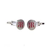 Enamel Dropping Glue Cufflinks