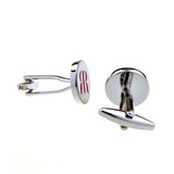 Enamel Dropping Glue Cufflinks