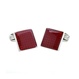 Enamel Dropping Glue Cufflinks