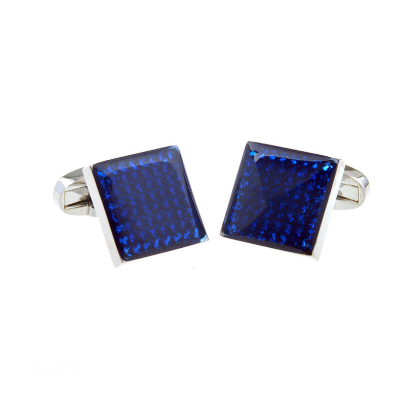 Enamel Dropping Glue Cufflinks