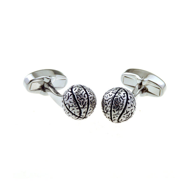 Sports Technology Grease Baking Paint Cufflinks