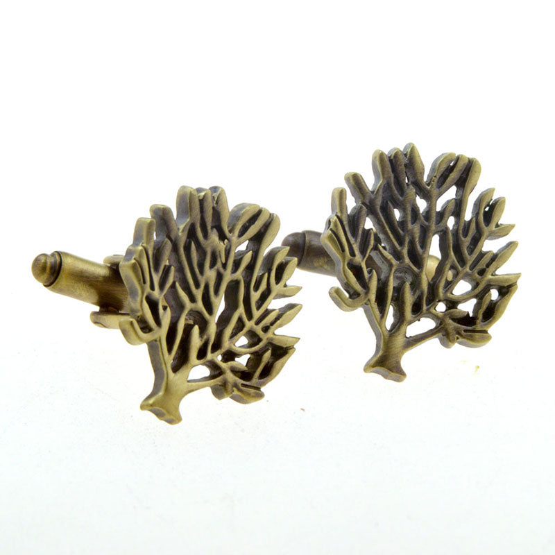 Plain Colour Metal Cufflinks