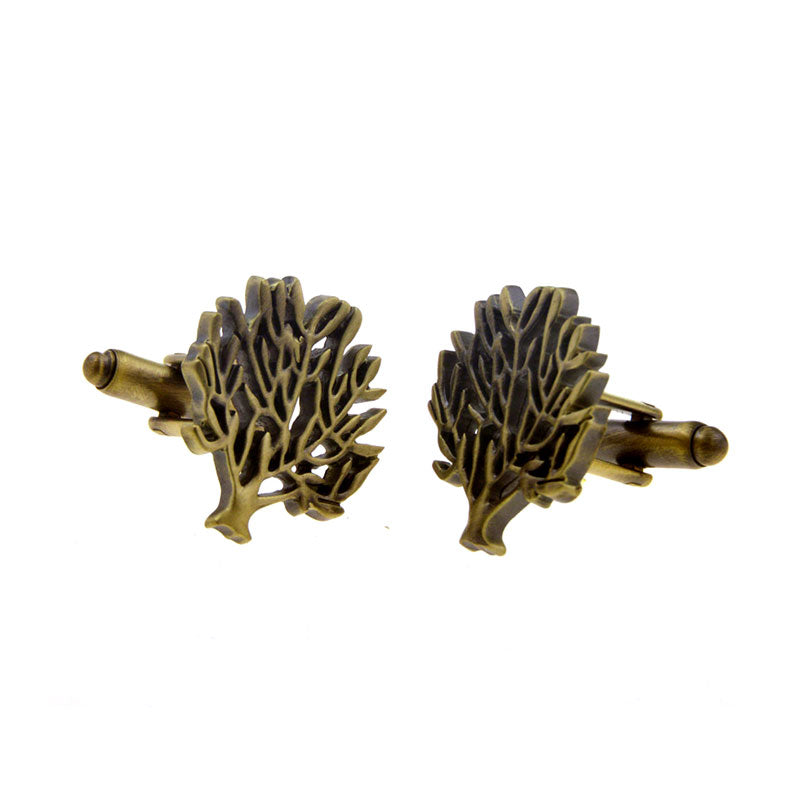 Plain Colour Metal Cufflinks