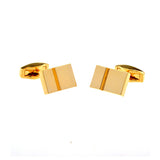 Plain Colour Metal Cufflinks