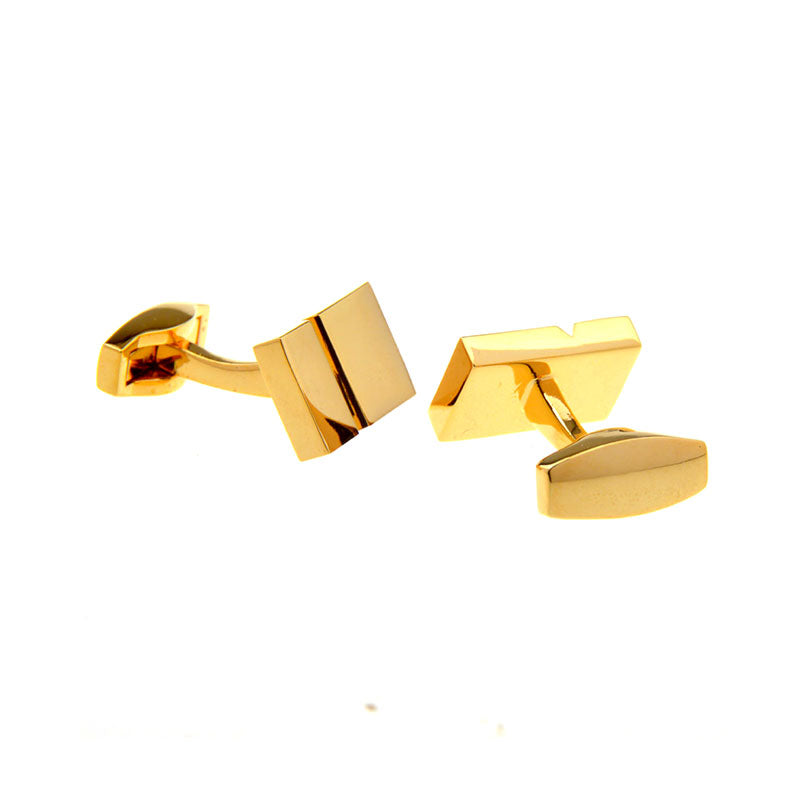 Plain Colour Metal Cufflinks