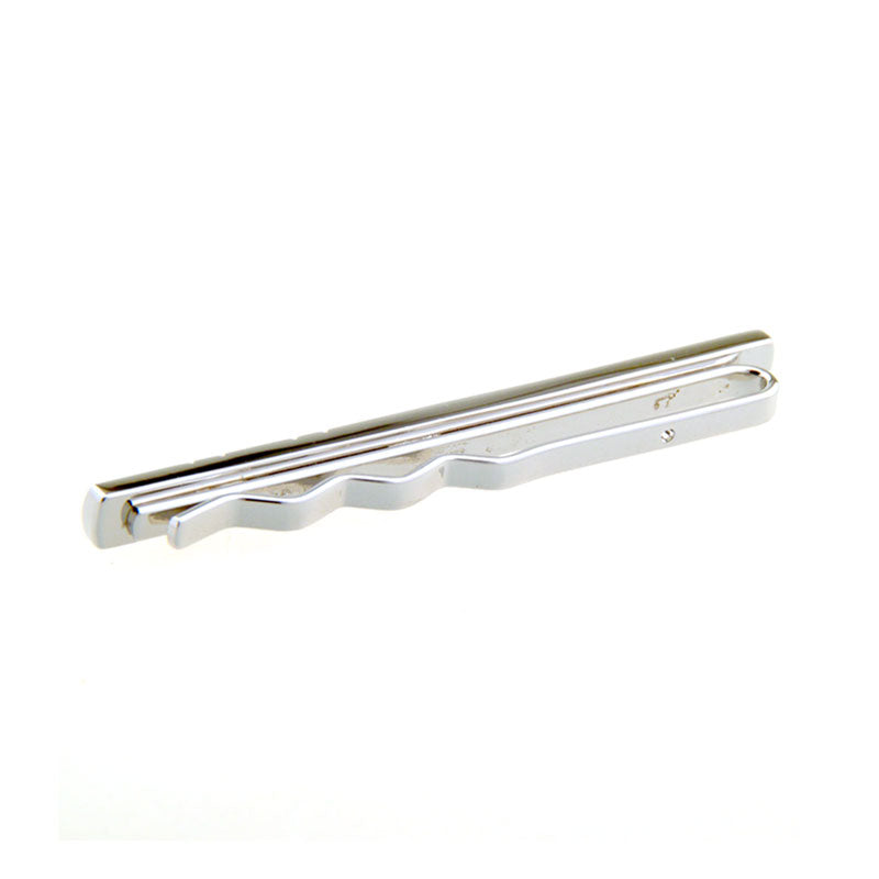 Plain Colour Metal Tie Bars