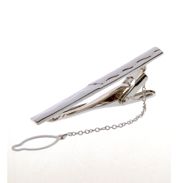 Plain Colour Metal Tie Bars
