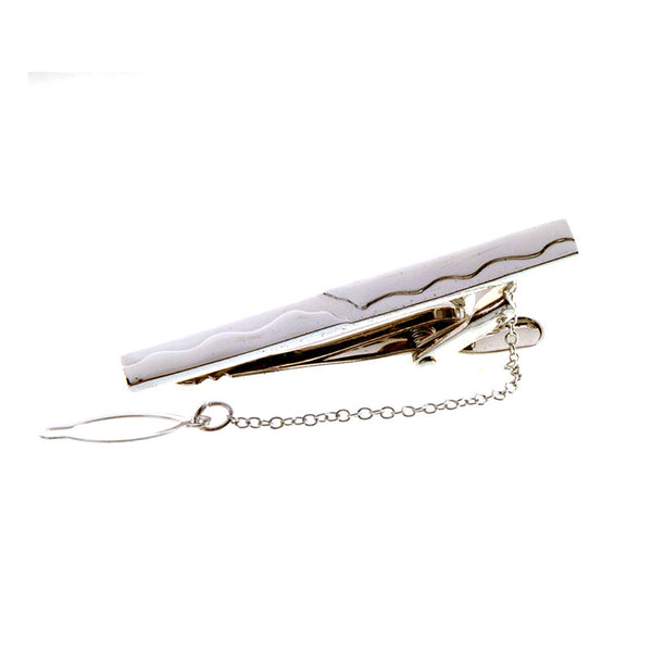 Plain Colour Metal Tie Bars