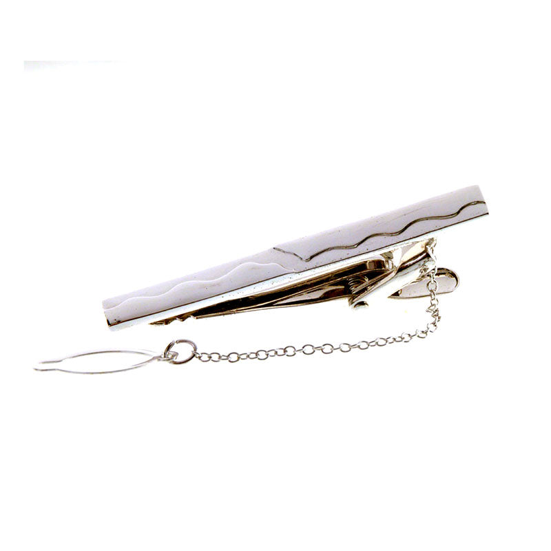 Plain Colour Metal Tie Bars