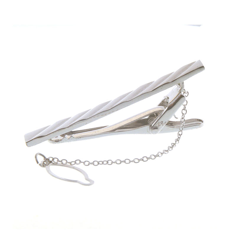 Plain Colour Metal Tie Bars