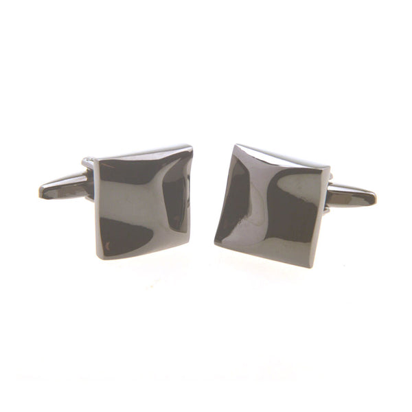 Plain Colour Metal Cufflinks