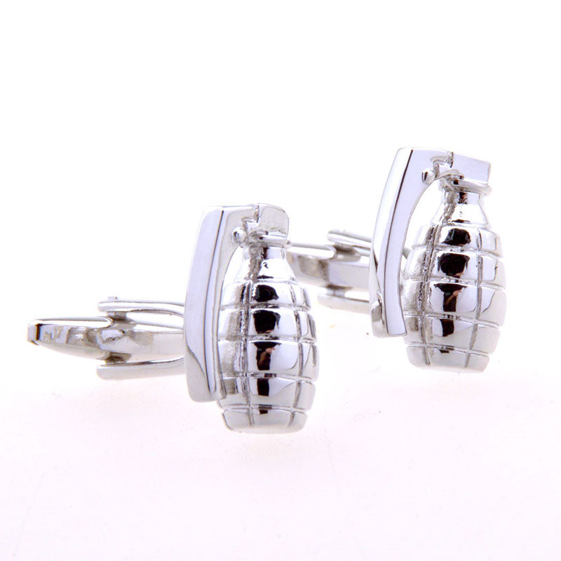 Plain Colour Metal Cufflinks
