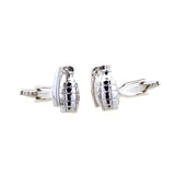 Plain Colour Metal Cufflinks