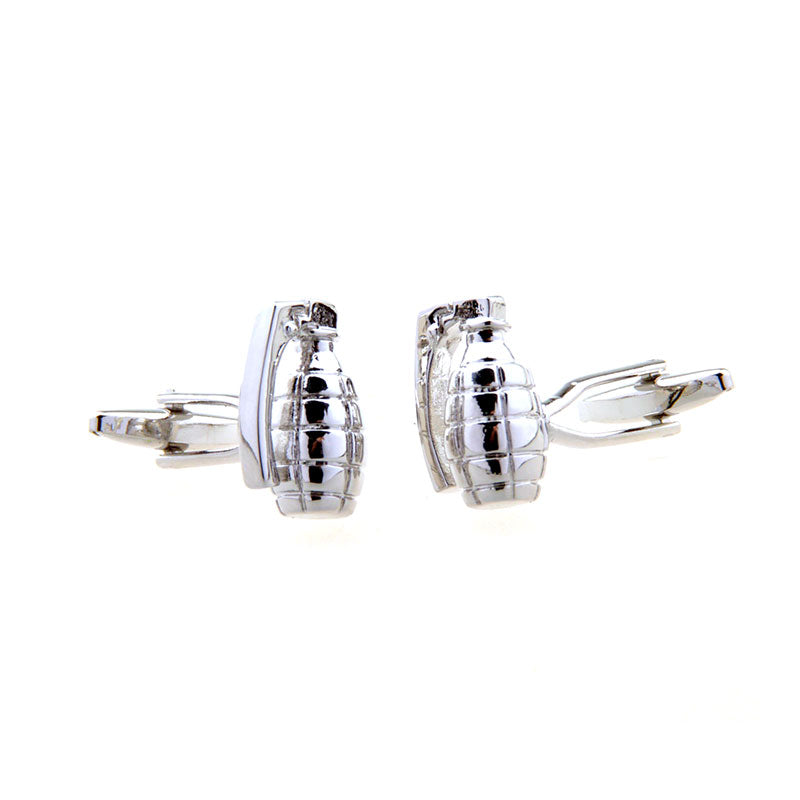 Plain Colour Metal Cufflinks