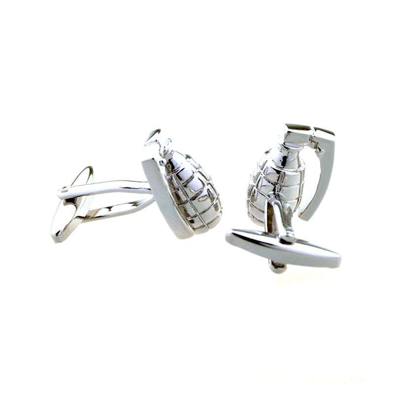 Plain Colour Metal Cufflinks