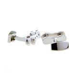 Plain Colour Metal Cufflinks