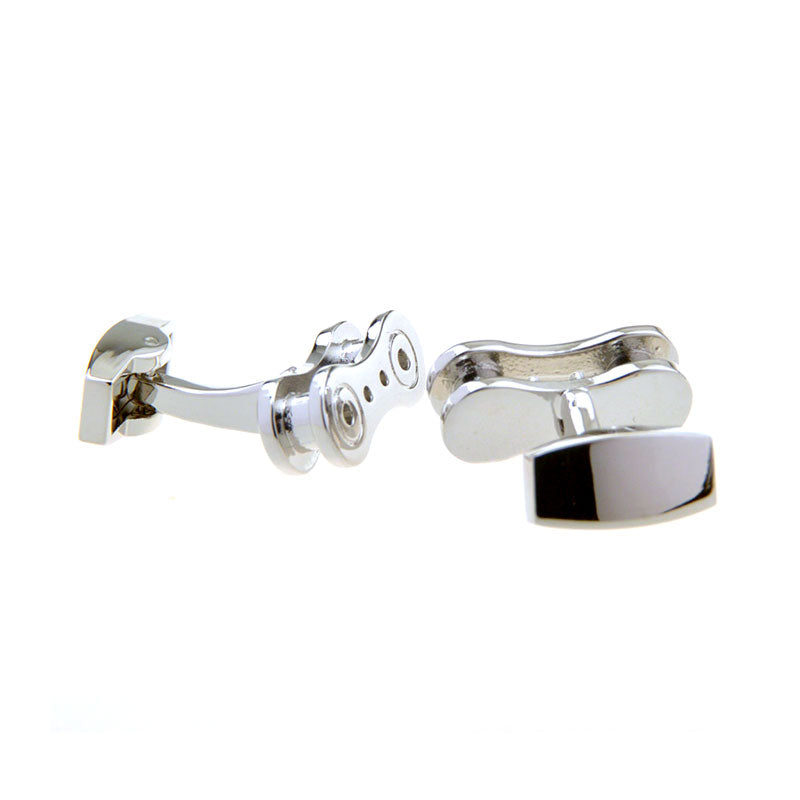 Plain Colour Metal Cufflinks