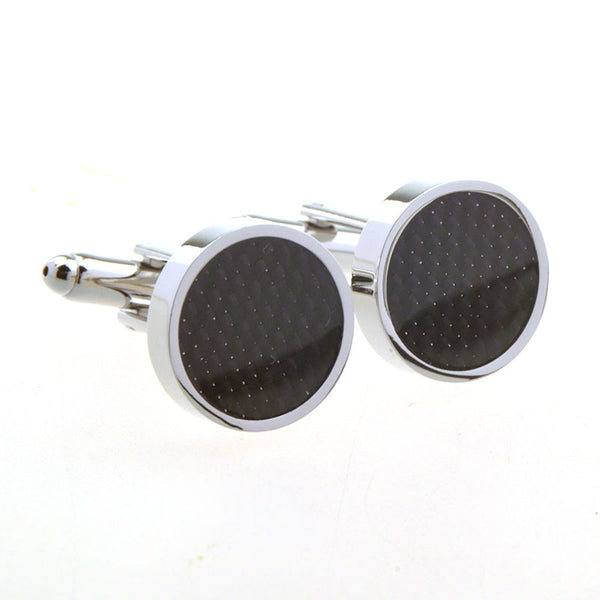 Enamel Dropping Glue Cufflinks