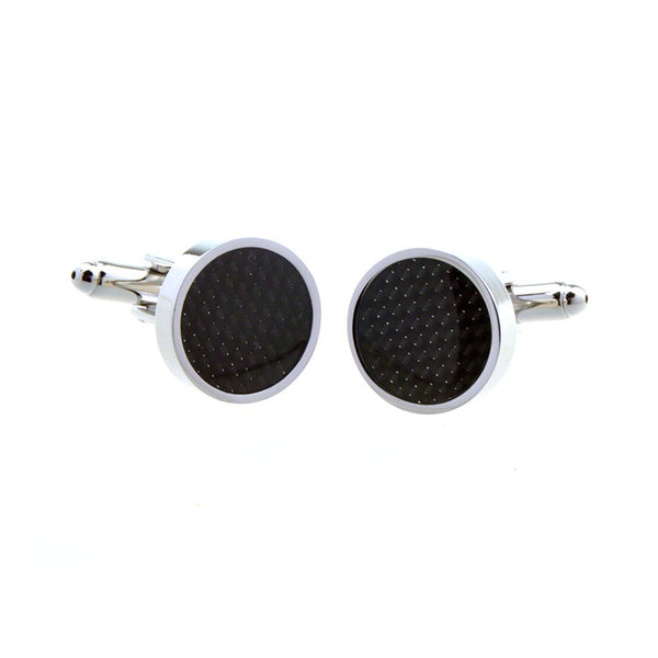 Enamel Dropping Glue Cufflinks