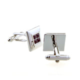 Crystal Zircon Cufflinks