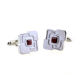 Crystal Zircon Cufflinks