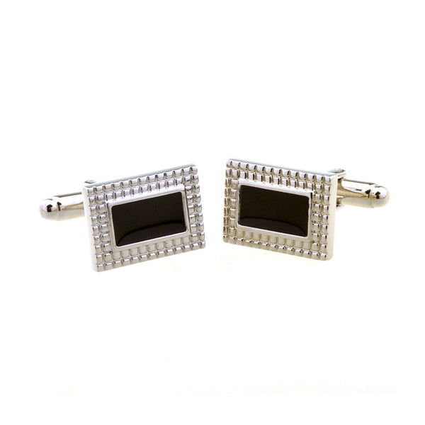 Enamel Dropping Glue Cufflinks