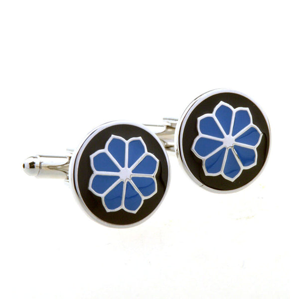 Enamel Dropping Glue Cufflinks