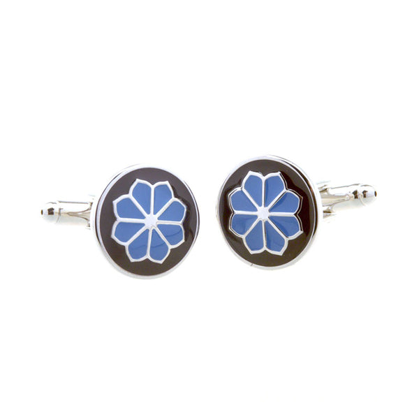 Enamel Dropping Glue Cufflinks