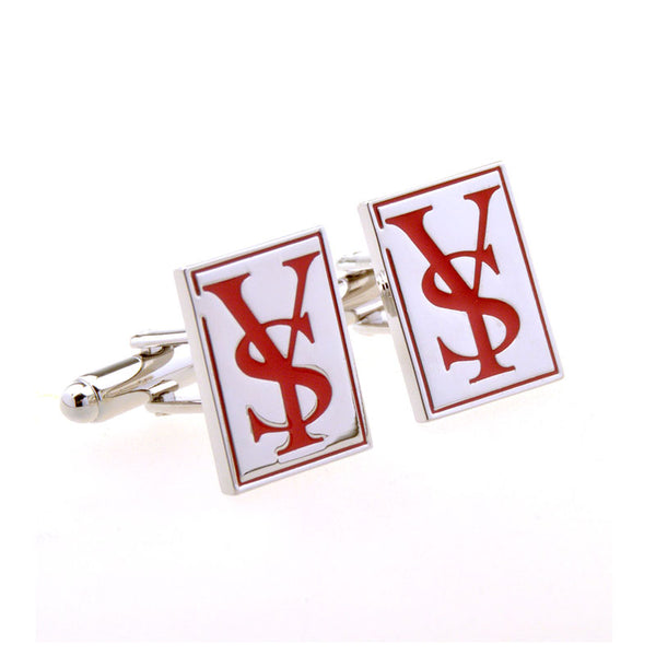 Enamel Dropping Glue Cufflinks