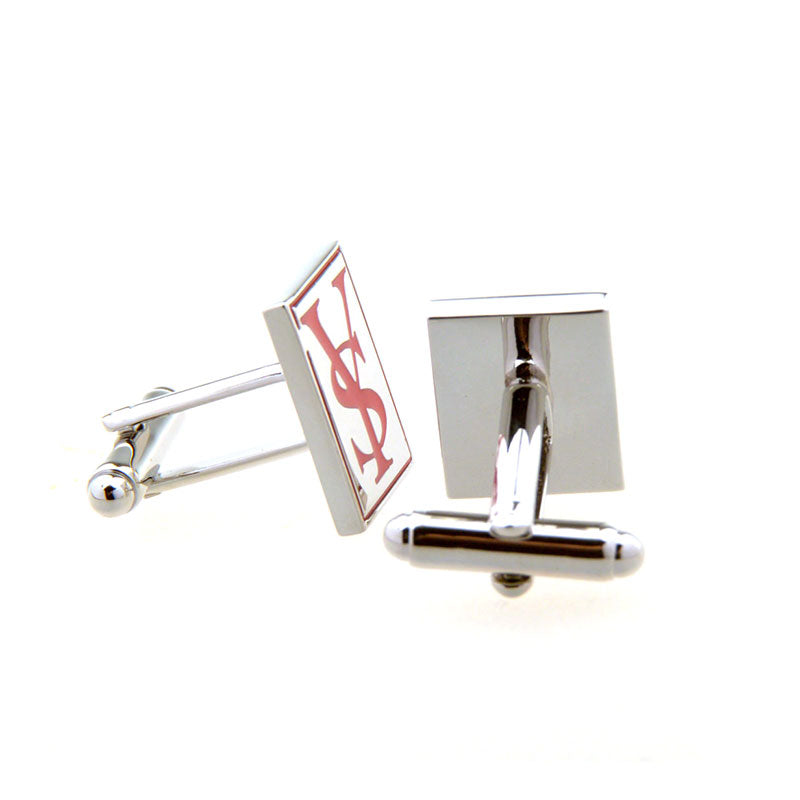 Enamel Dropping Glue Cufflinks