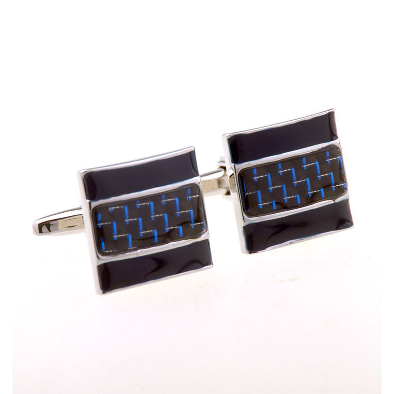 Enamel Dropping Glue Cufflinks