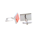 Enamel Dropping Glue Cufflinks