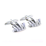 Animals Plants Plain Colour Metal Cufflinks