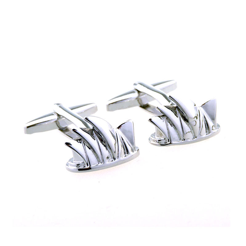 Animals Plants Plain Colour Metal Cufflinks