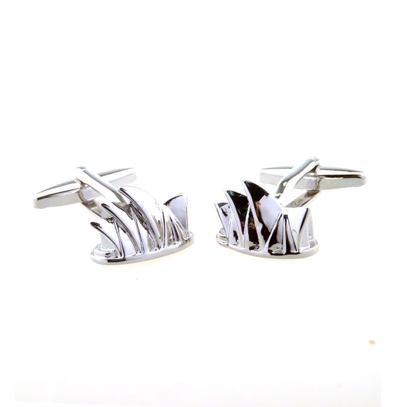 Animals Plants Plain Colour Metal Cufflinks