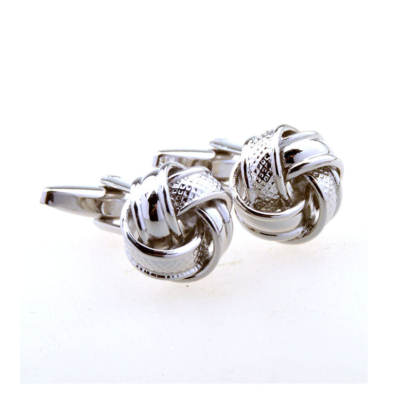 Plain Colour Metal Cufflinks