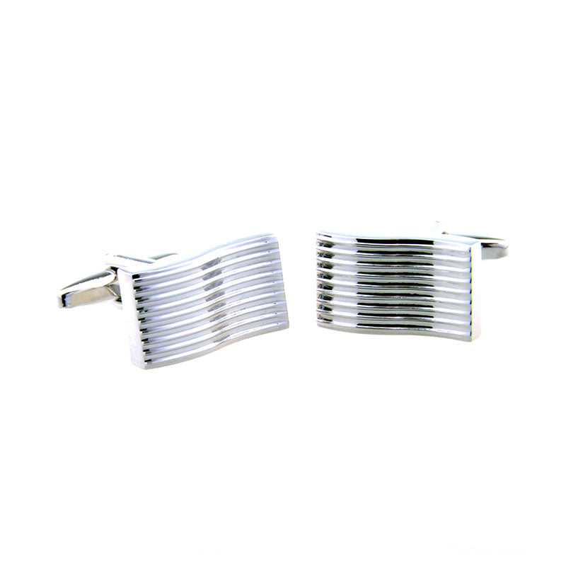 Plain Colour Metal Cufflinks
